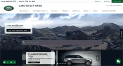 Desktop Screenshot of landroverreno.com